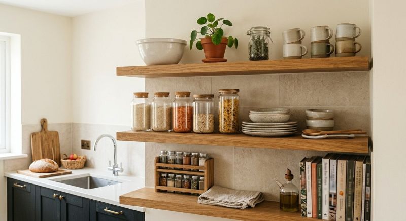 Kitchen Shelving Installation in Dayton, OH