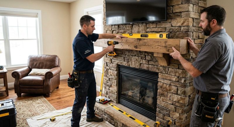 Mantel Mounting Service in Wilmington, NC