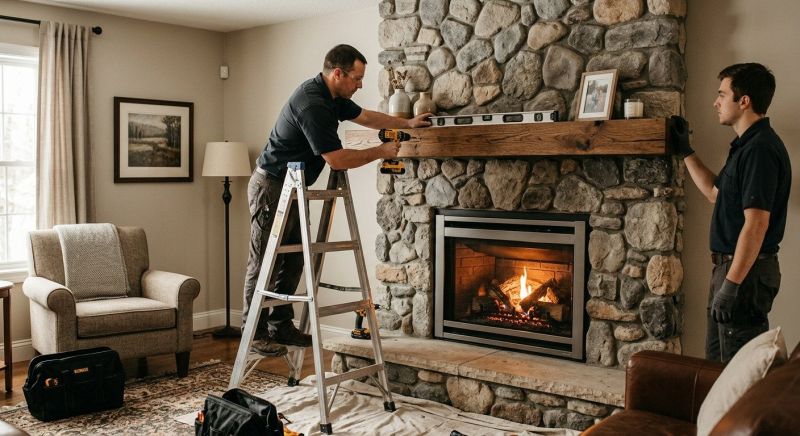 Mantel Mounting Service in Wilmington, NC