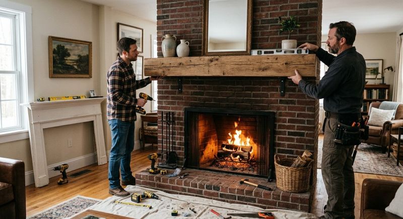 Mantel Mounting Service in Wilmington, NC