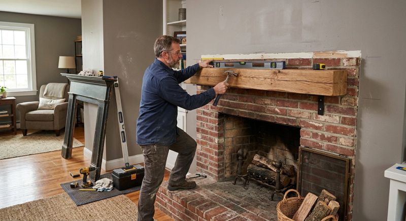 Mantel Mounting Service in Wilmington, NC