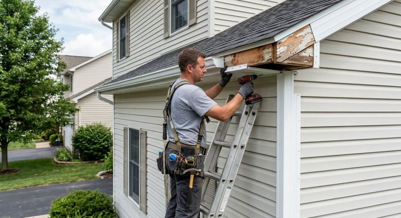 Metal Soffit Repair in Olathe, KS