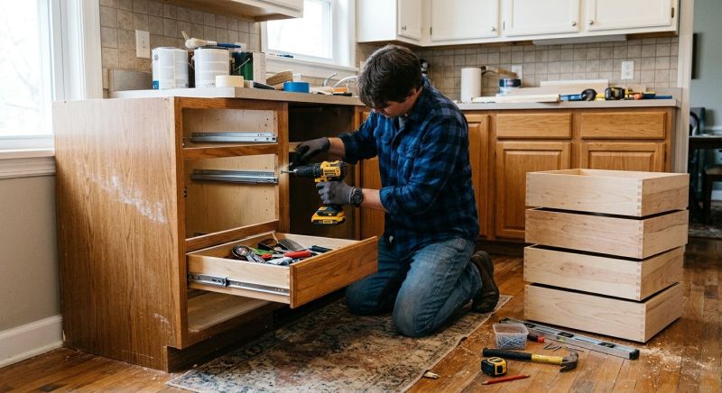 Oak Cabinet Remodeling in Indianapolis, IN