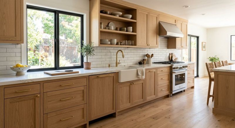 Oak Cabinet Remodeling in Dayton, OH