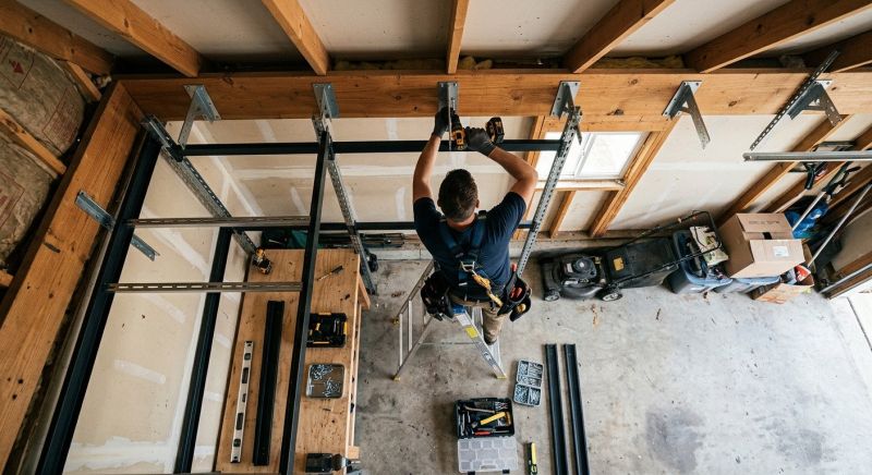 Overhead Shelving Installation in Raleigh, NC