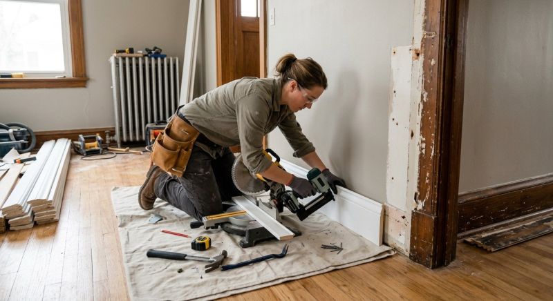 Residential Trim Installation in Wilmington, NC
