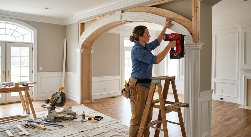 Residential Trim Installation in Wilmington, NC