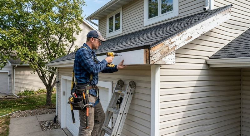Rotted Fascia Repair in Alpharetta, GA
