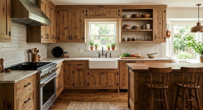 Rustic Cabinets Installation in Indianapolis, IN