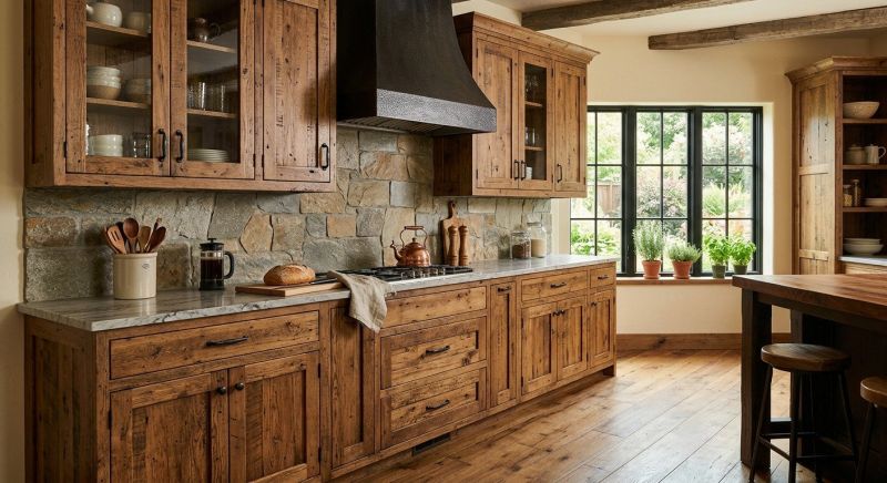 Rustic Cabinets Installation in Cincinnati, OH