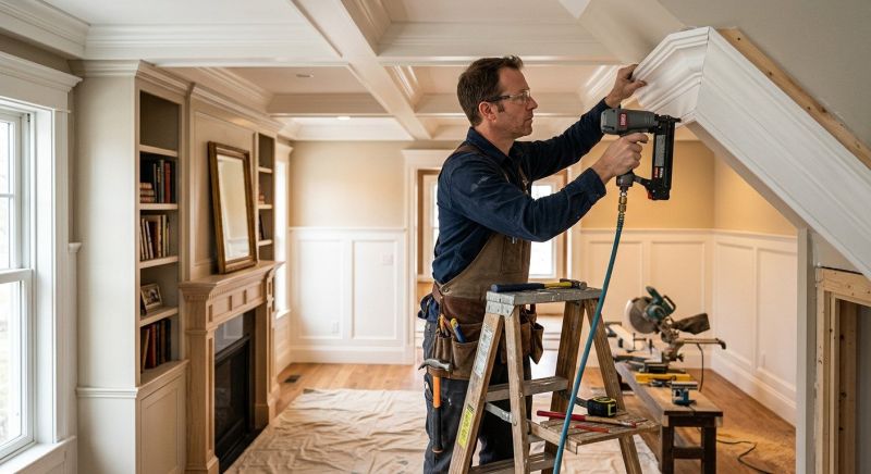 Shoe Molding Installation in Wilmington, NC