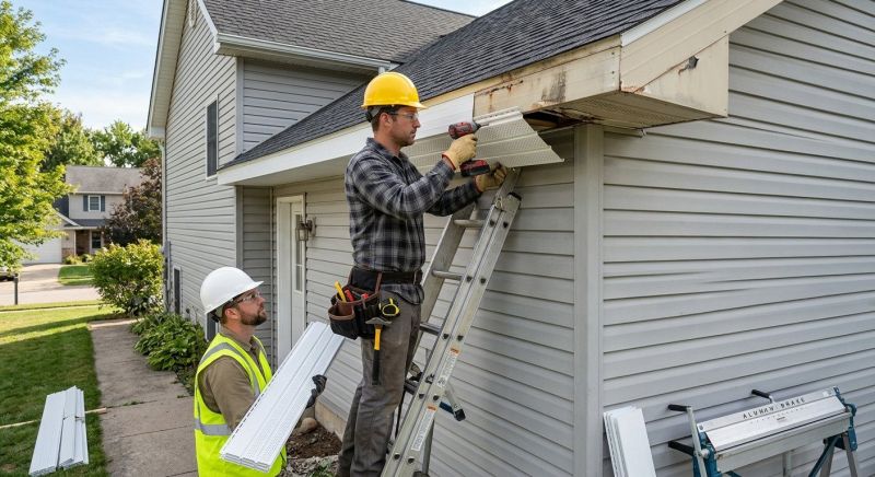 Soffit Installation in Alpharetta, GA