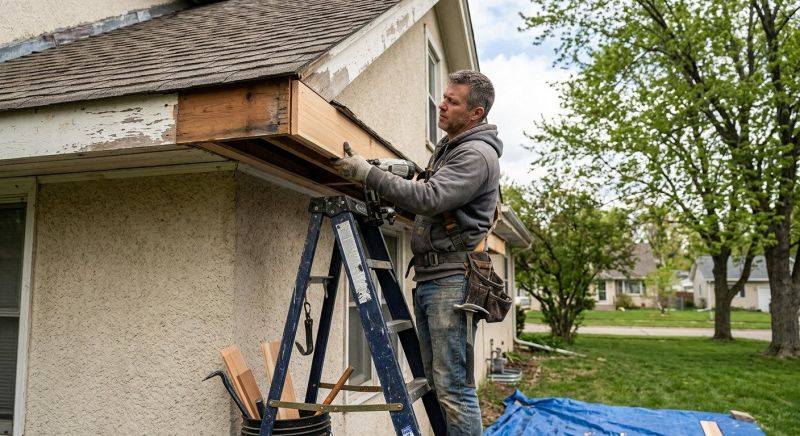 Under Deck Ceiling Repair in Kansas City, KS