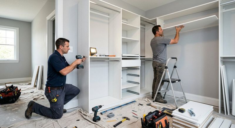 Walk In Closet Installation in Charlotte, NC