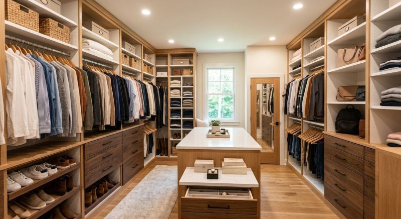 Walk In Closet Installation in Raleigh, NC
