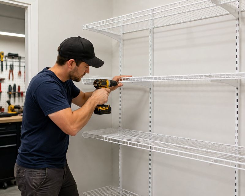 Wire Rack Installation in Raleigh, NC
