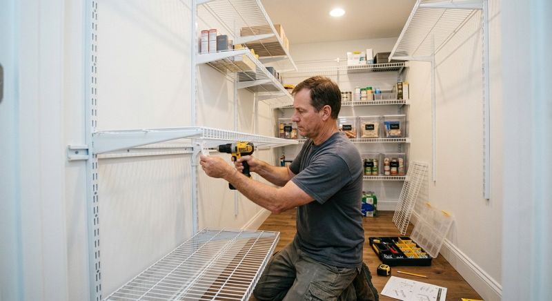 Wire Shelving Installation in Raleigh, NC